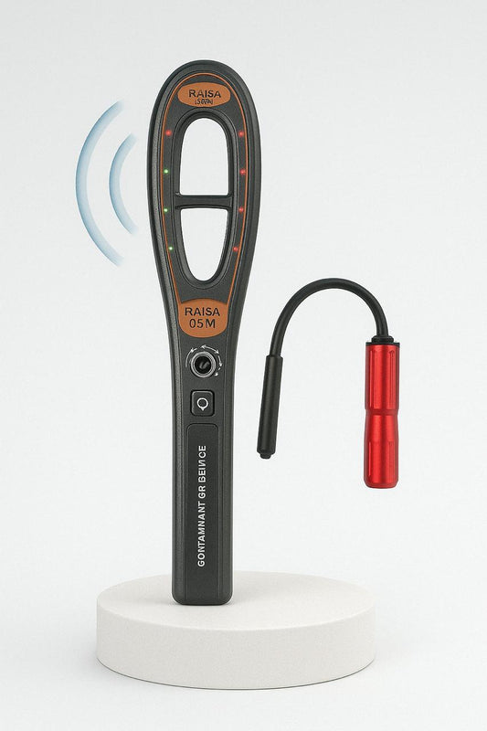 Raquette Détecteur d’Ondes RAKSA 021 - Tracker, Micro Espion & Fréquence Electromagnétique